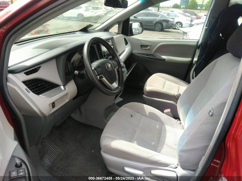 2015 TOYOTA SIENNA L - 5TDZK3DC5FS576342