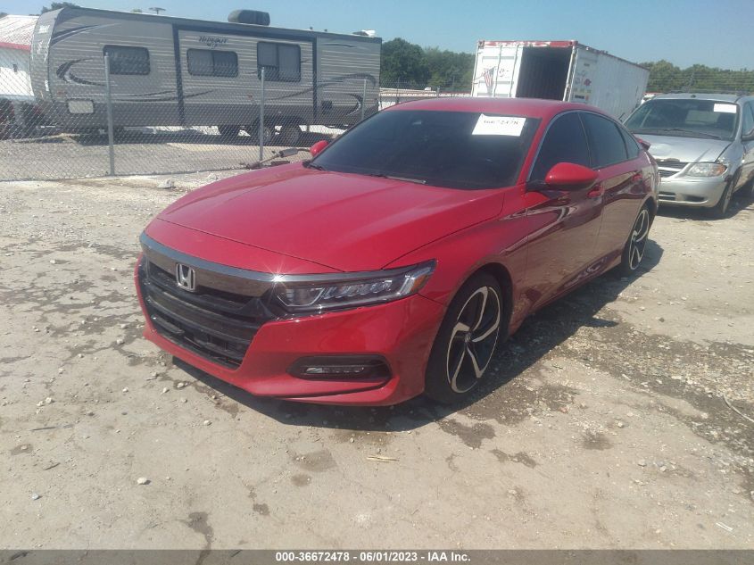 2020 HONDA ACCORD SEDAN SPORT - 1HGCV1F36LA008450