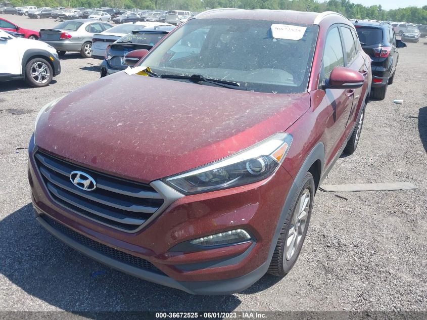 2016 HYUNDAI TUCSON ECO - KM8J3CA22GU075634