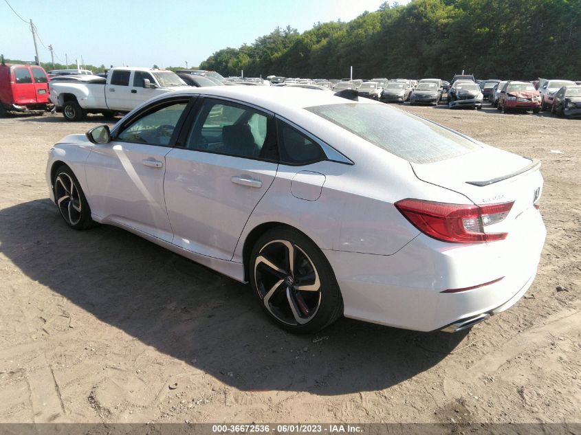2022 HONDA ACCORD SEDAN SPORT - 1HGCV1F38NA084805