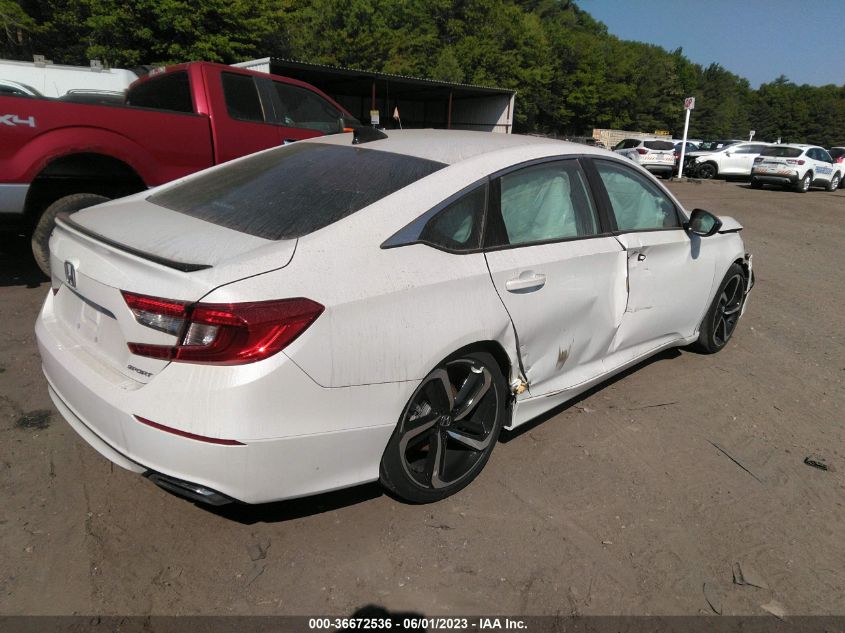 2022 HONDA ACCORD SEDAN SPORT - 1HGCV1F38NA084805