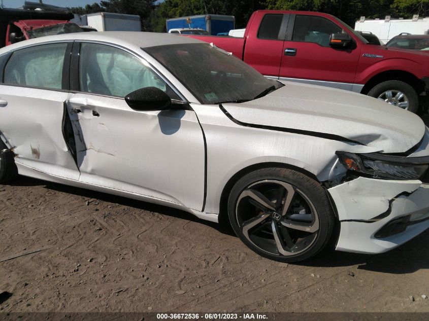 2022 HONDA ACCORD SEDAN SPORT - 1HGCV1F38NA084805