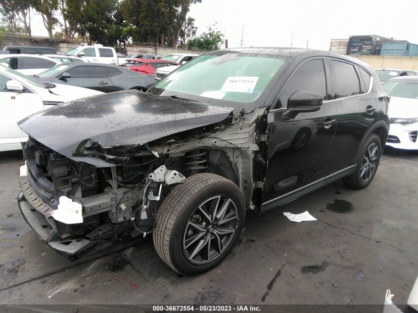 VIN JM3KFADM8J0348275 2018 MAZDA CX-5 GRAND TOURING