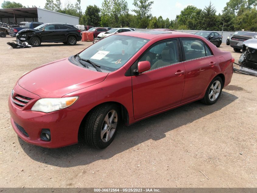 2013 TOYOTA COROLLA L/LE/S - 5YFBU4EE5DP193220