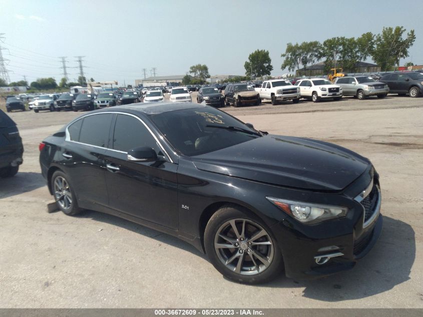 2017 INFINITI Q50 3.0T SIGNATURE EDITION - JN1EV7AR1HM841135