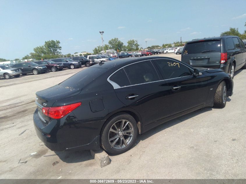 2017 INFINITI Q50 3.0T SIGNATURE EDITION - JN1EV7AR1HM841135
