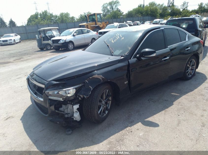 2017 INFINITI Q50 3.0T SIGNATURE EDITION - JN1EV7AR1HM841135
