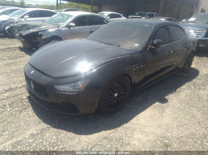 2014 MASERATI GHIBLI S Q4 ZAM57RTA8E1086049