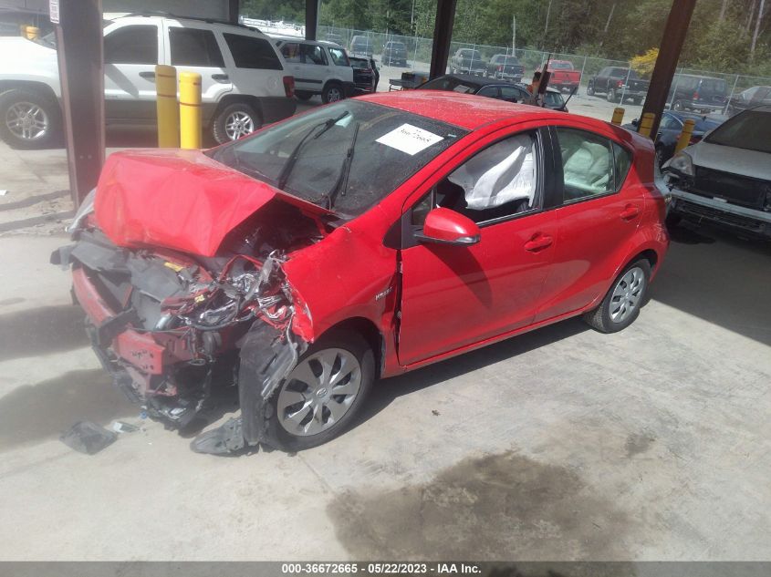 2013 TOYOTA PRIUS C ONE/TWO/THREE/FOUR - JTDKDTB31D1049908
