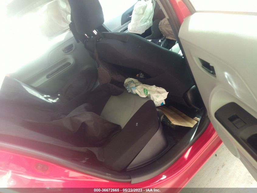 2013 TOYOTA PRIUS C ONE/TWO/THREE/FOUR - JTDKDTB31D1049908