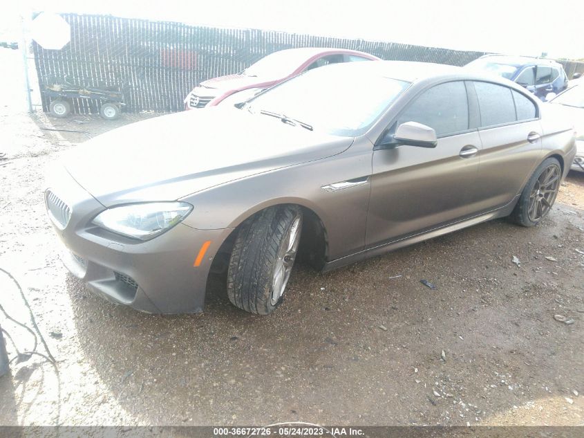 2015 BMW 6 SERIES 650I - WBA6B2C54FGB99383