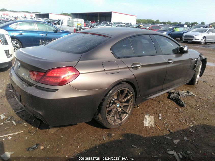 2015 BMW 6 SERIES 650I - WBA6B2C54FGB99383
