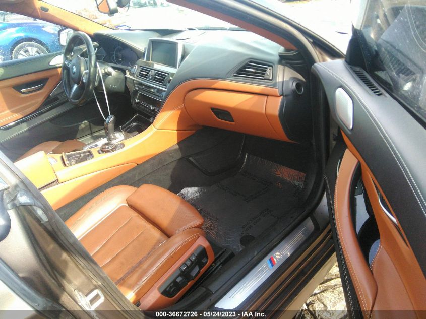 2015 BMW 6 SERIES 650I - WBA6B2C54FGB99383
