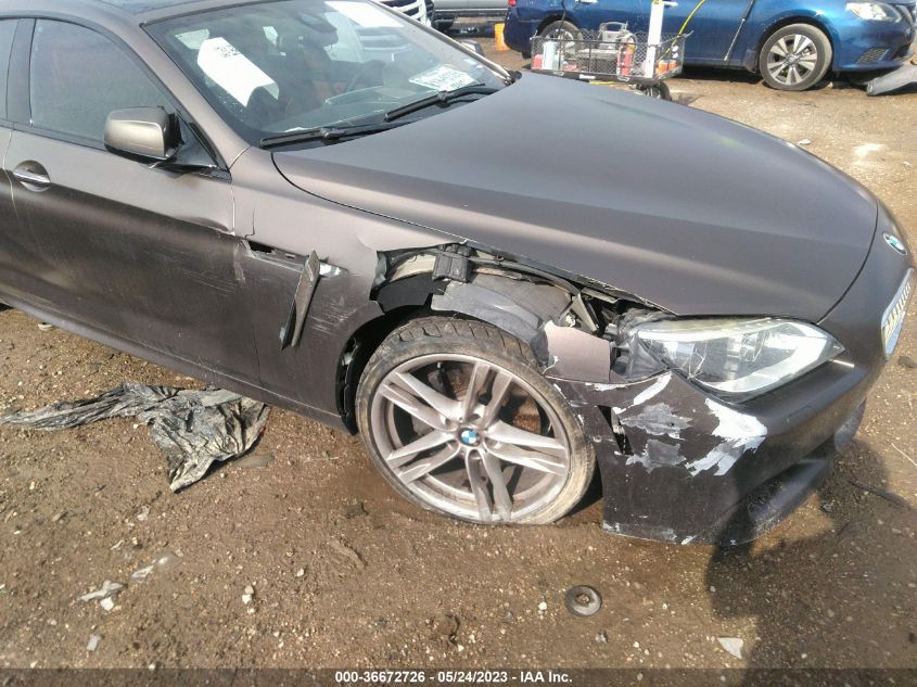 2015 BMW 6 SERIES 650I - WBA6B2C54FGB99383