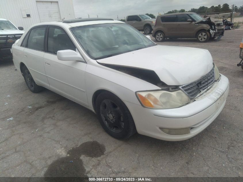 VIN 4T1BF28B73U290948 TOYOTA AVALON 2003 car history Stat.vin