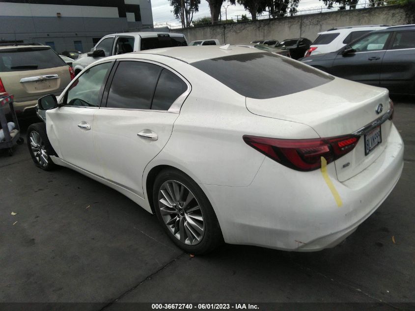 2018 INFINITI Q50 3.0T LUXE - JN1EV7AR4JM441253