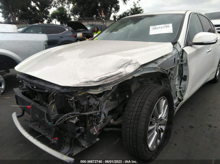2018 INFINITI Q50 3.0T LUXE - JN1EV7AR4JM441253
