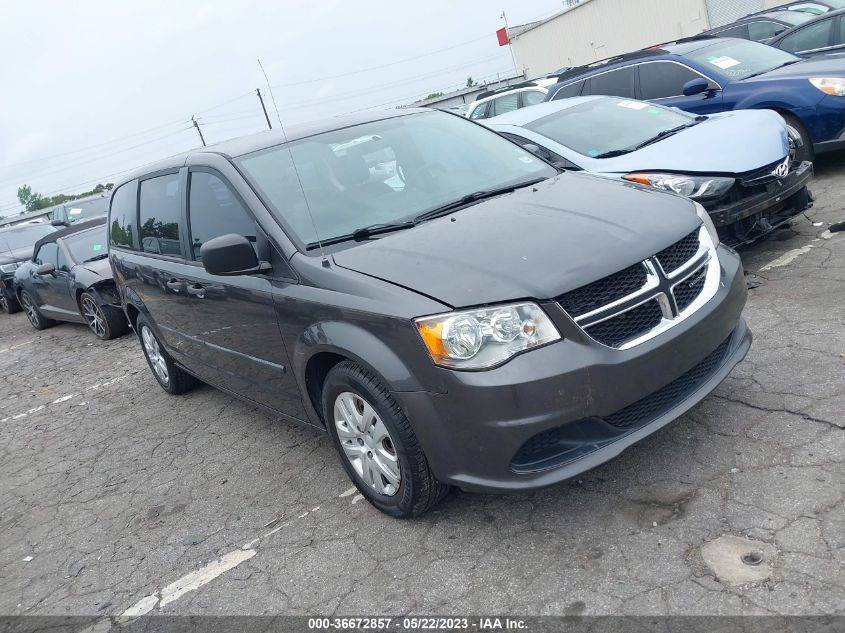 2015 DODGE GRAND CARAVAN AMERICAN VALUE PKG - 2C4RDGBG1FR576743