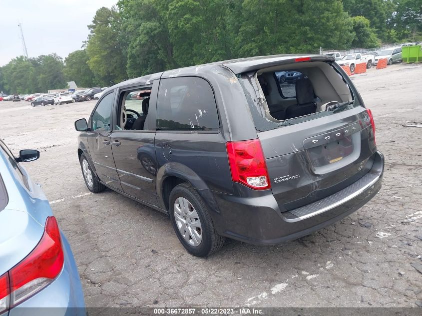 2015 DODGE GRAND CARAVAN AMERICAN VALUE PKG - 2C4RDGBG1FR576743