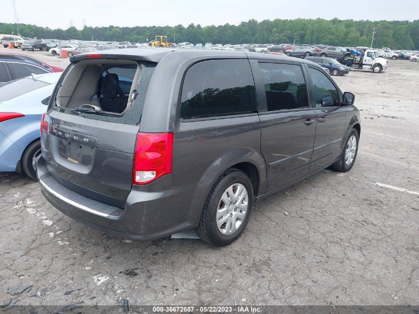 2015 DODGE GRAND CARAVAN AMERICAN VALUE PKG - 2C4RDGBG1FR576743