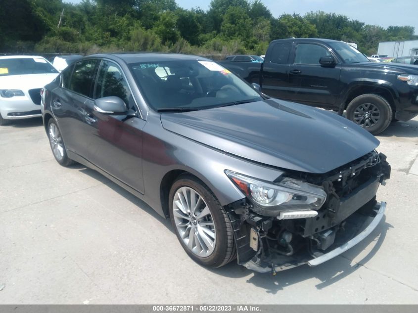 2021 INFINITI Q50 3.0T LUXE - JN1EV7BR2MM752358