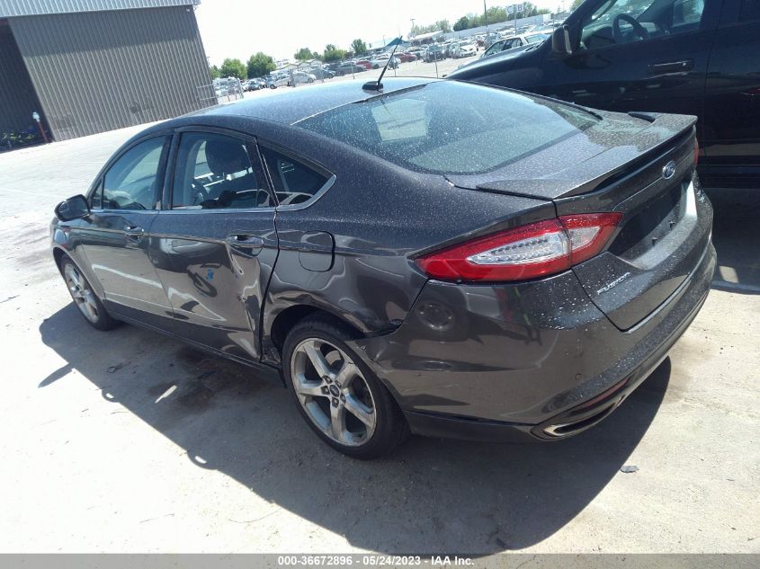 2016 FORD FUSION SE - 3FA6P0T98GR345230