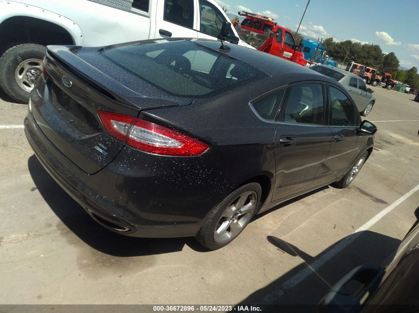 2016 FORD FUSION SE - 3FA6P0T98GR345230