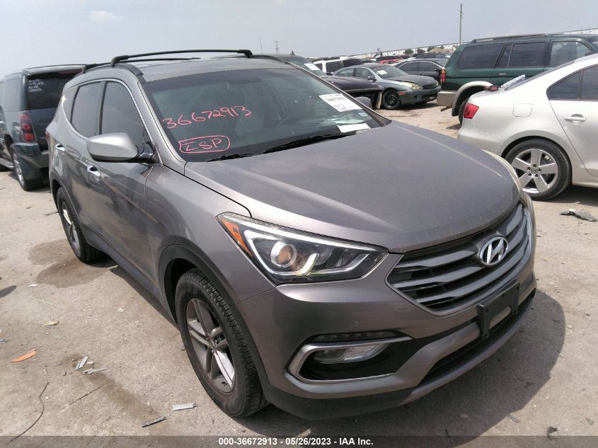 2017 HYUNDAI SANTA FE SPORT 2.4L - 5XYZUDLB7HG387880