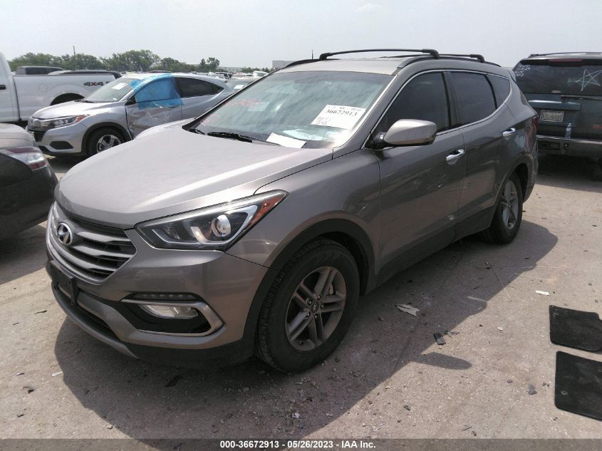 2017 HYUNDAI SANTA FE SPORT 2.4L - 5XYZUDLB7HG387880