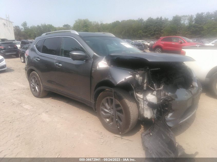 2016 NISSAN ROGUE SL - KNMAT2MV3GP669510