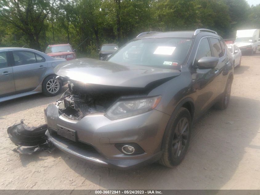 2016 NISSAN ROGUE SL - KNMAT2MV3GP669510