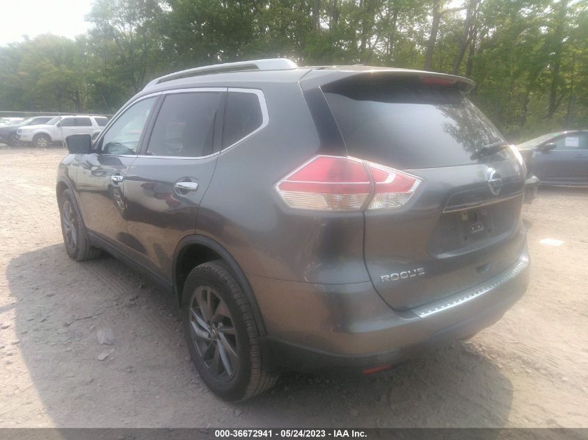 2016 NISSAN ROGUE SL - KNMAT2MV3GP669510