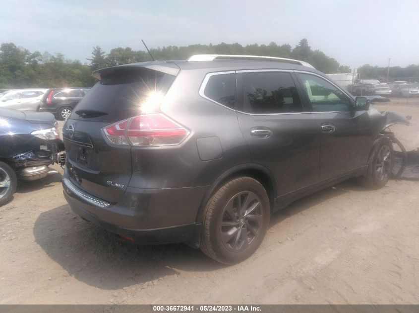 2016 NISSAN ROGUE SL - KNMAT2MV3GP669510