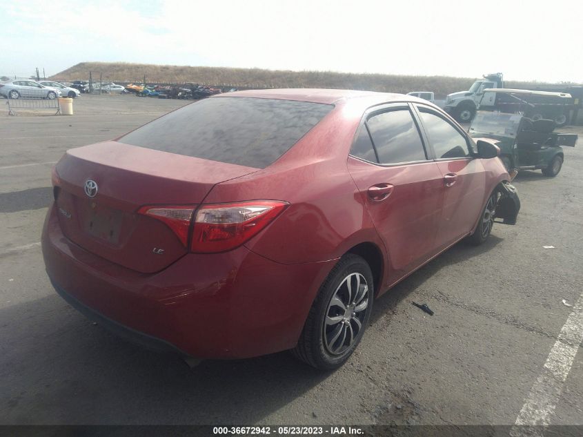 2017 TOYOTA COROLLA L/LE/XLE/SE - 2T1BURHE6HC876459