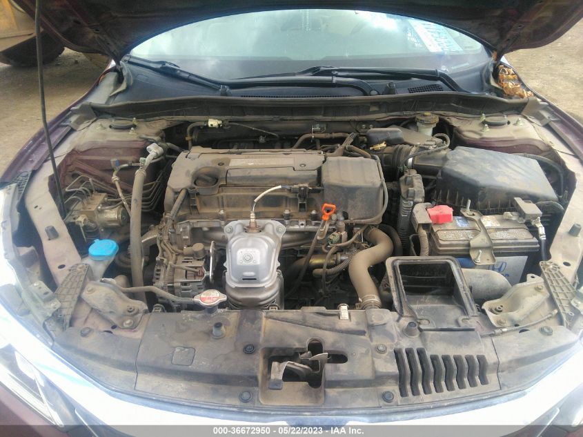 2016 HONDA ACCORD SEDAN LX - 1HGCR2F38GA004657