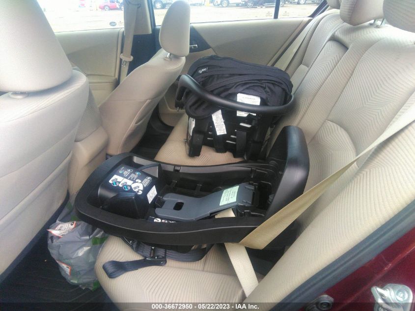 2016 HONDA ACCORD SEDAN LX - 1HGCR2F38GA004657