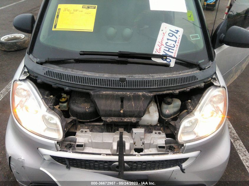 2015 SMART FORTWO ELECTRIC DRIVE PASSION - WMEEJ9AA8FK836927