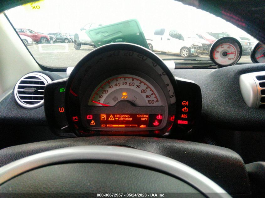 2015 SMART FORTWO ELECTRIC DRIVE PASSION - WMEEJ9AA8FK836927