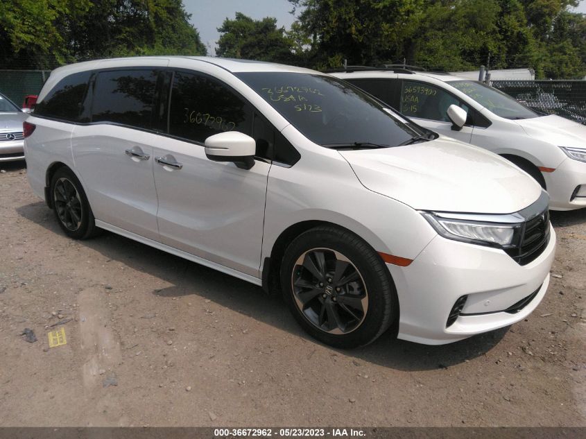 2022 HONDA ODYSSEY ELITE - 5FNRL6H90NB053228