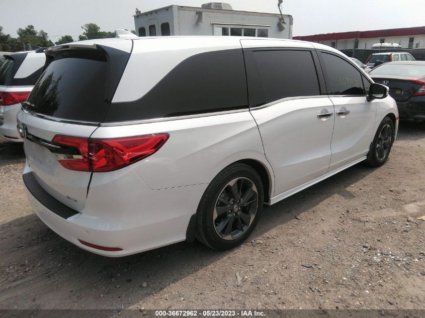 2022 HONDA ODYSSEY ELITE - 5FNRL6H90NB053228