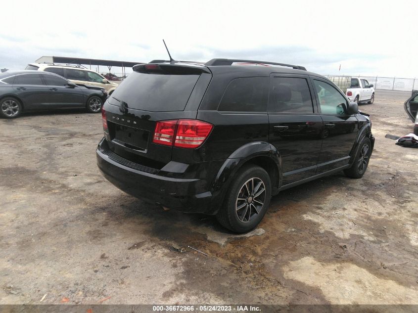 2017 DODGE JOURNEY SE - 3C4PDCAB5HT607532