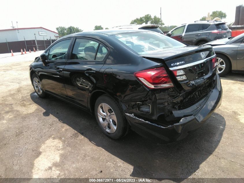 2015 HONDA CIVIC SEDAN LX - 19XFB2F55FE061511