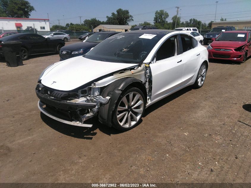 2018 TESLA MODEL 3 LONG RANGE - 5YJ3E1EB9JF106559