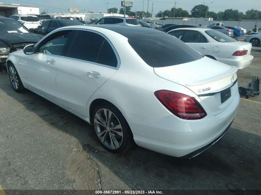 2016 MERCEDES-BENZ C-CLASS C 300 - 55SWF4JB5GU166685