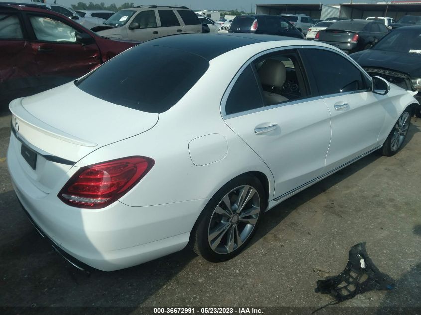 2016 MERCEDES-BENZ C-CLASS C 300 - 55SWF4JB5GU166685