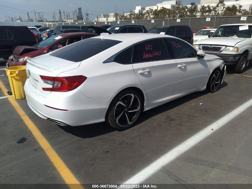 2019 HONDA ACCORD SEDAN SPORT 1.5T - 1HGCV1F3XKA128122