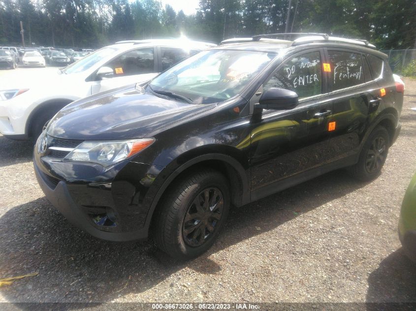 2015 TOYOTA RAV4 LE - 2T3BFREV0FW249578