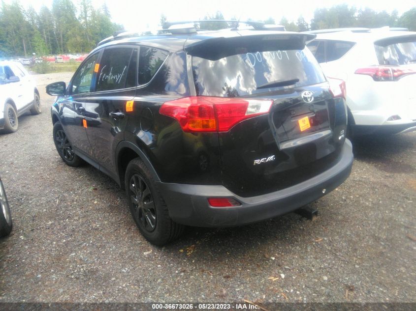 2015 TOYOTA RAV4 LE - 2T3BFREV0FW249578