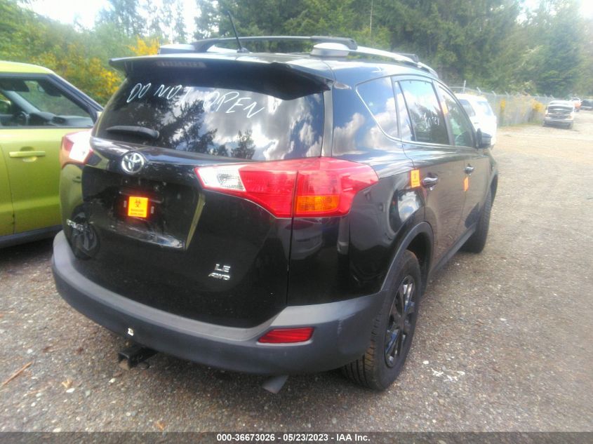 2015 TOYOTA RAV4 LE - 2T3BFREV0FW249578