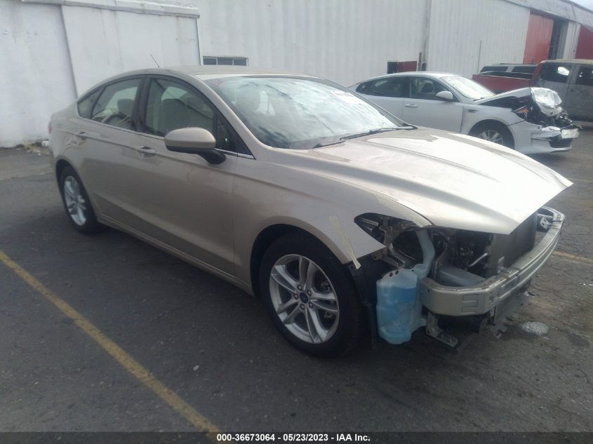 2018 FORD FUSION SE - 3FA6P0HD3JR275754